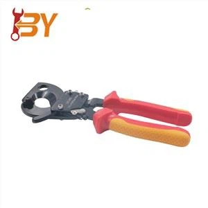 חותך כבלים מבודד עם ראצ'ט